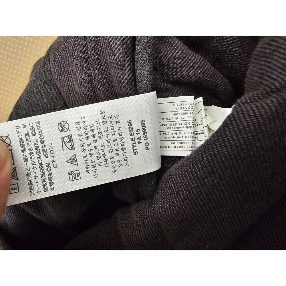 J Crew Sussex Quilted Zip Vest Primaloft Insulated Gray Medium - Picture 11 of 13